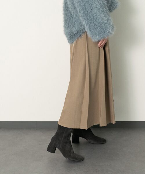 INTER-CHAUSSURES / インター ショシュール ブーツ（ショート丈） | 【ANGEL ALARCON】オブリークトウミドルヒールブーツ | 詳細20