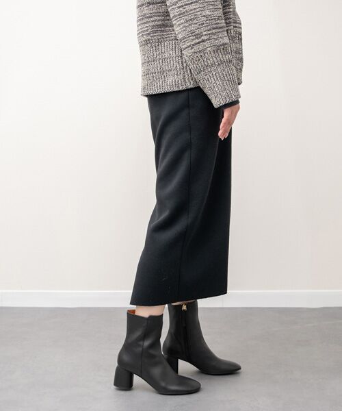 INTER-CHAUSSURES / インター ショシュール ブーツ（ショート丈） | 【ANGEL ALARCON】オブリークトウミドルヒールブーツ | 詳細10