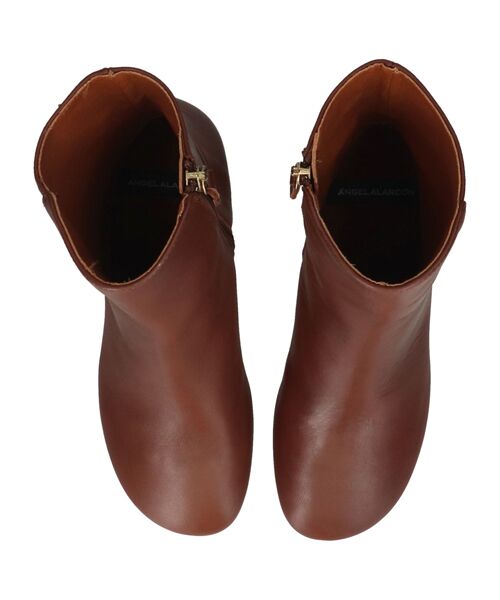 INTER-CHAUSSURES / インター ショシュール ブーツ（ショート丈） | 【ANGEL ALARCON】オブリークトウミドルヒールブーツ | 詳細15