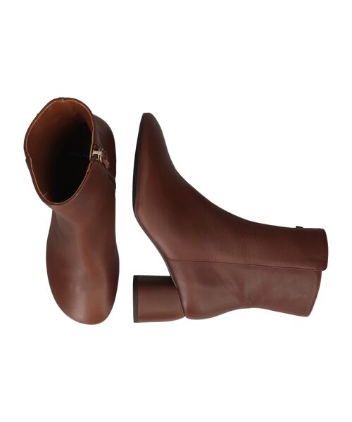 INTER-CHAUSSURES / インター ショシュール ブーツ（ショート丈） | 【ANGEL ALARCON】オブリークトウミドルヒールブーツ | 詳細18