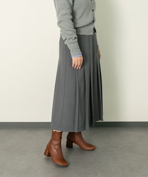 INTER-CHAUSSURES / インター ショシュール ブーツ（ショート丈） | 【ANGEL ALARCON】オブリークトウミドルヒールブーツ | 詳細20