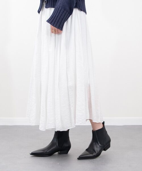 INTER-CHAUSSURES / インター ショシュール ブーツ（ショート丈） | 【ANGEL ALARCON】ポインテッドトウローヒールサイドゴア | 詳細8