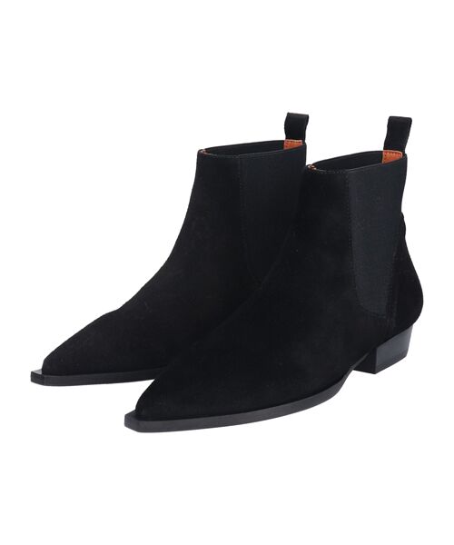 INTER-CHAUSSURES / インター ショシュール ブーツ（ショート丈） | 【ANGEL ALARCON】ポインテッドトウローヒールサイドゴア | 詳細10