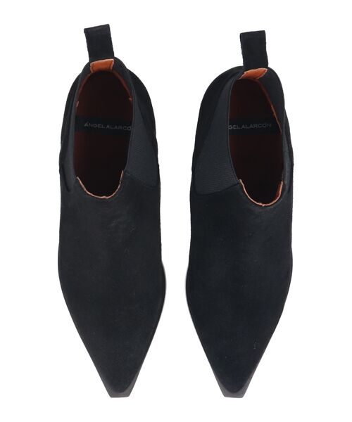INTER-CHAUSSURES / インター ショシュール ブーツ（ショート丈） | 【ANGEL ALARCON】ポインテッドトウローヒールサイドゴア | 詳細14