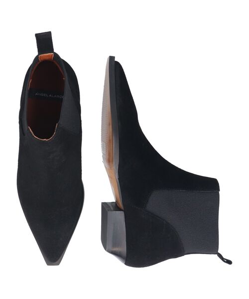 INTER-CHAUSSURES / インター ショシュール ブーツ（ショート丈） | 【ANGEL ALARCON】ポインテッドトウローヒールサイドゴア | 詳細16