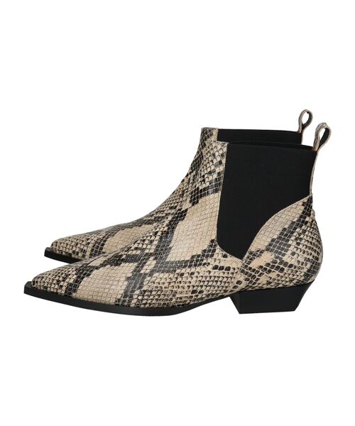 INTER-CHAUSSURES / インター ショシュール ブーツ（ショート丈） | 【ANGEL ALARCON】ポインテッドトウローヒールサイドゴア | 詳細20