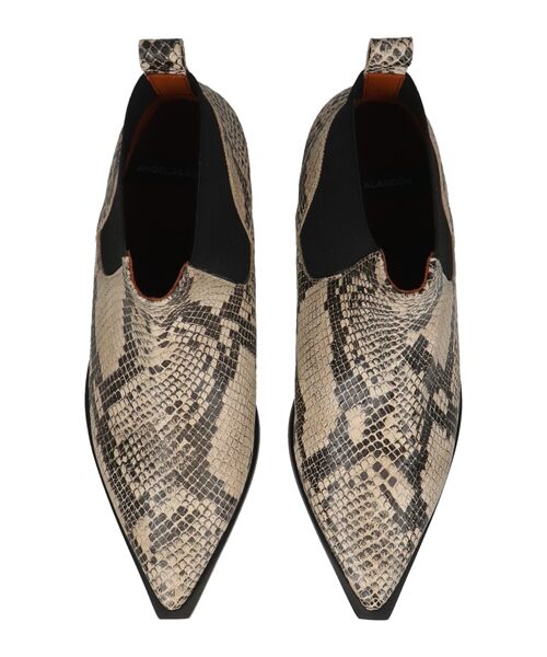 INTER-CHAUSSURES / インター ショシュール ブーツ（ショート丈） | 【ANGEL ALARCON】ポインテッドトウローヒールサイドゴア | 詳細23