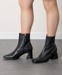 INTER-CHAUSSURES / インター ショシュール ブーツ（ショート丈） | 【ANGEL ALARCON】フレアヒールセンターシームショートブーツ