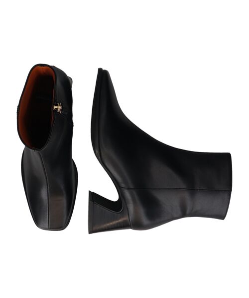 INTER-CHAUSSURES / インター ショシュール ブーツ（ショート丈） | 【ANGEL ALARCON】フレアヒールセンターシームショートブーツ | 詳細7