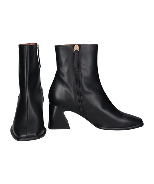 INTER-CHAUSSURES / インター ショシュール ブーツ（ショート丈） | 【ANGEL ALARCON】フレアヒールセンターシームショートブーツ | 詳細8