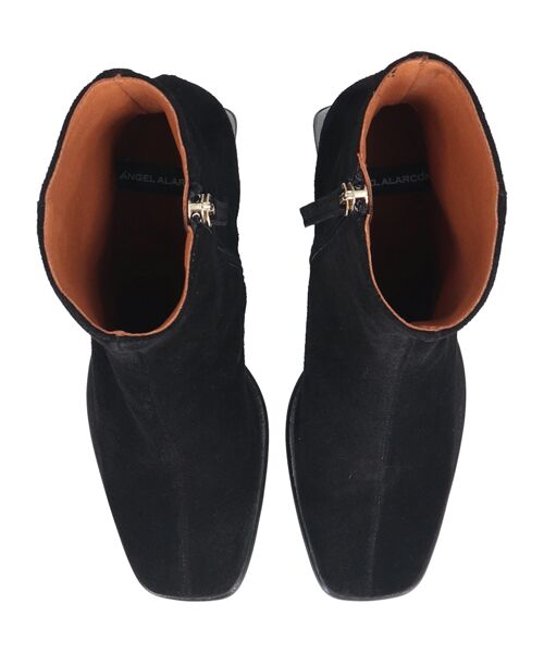 INTER-CHAUSSURES / インター ショシュール ブーツ（ショート丈） | 【ANGEL ALARCON】フレアヒールセンターシームショートブーツ | 詳細15