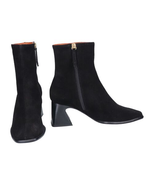 INTER-CHAUSSURES / インター ショシュール ブーツ（ショート丈） | 【ANGEL ALARCON】フレアヒールセンターシームショートブーツ | 詳細18