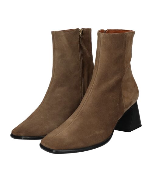 INTER-CHAUSSURES / インター ショシュール ブーツ（ショート丈） | 【ANGEL ALARCON】フレアヒールセンターシームショートブーツ | 詳細21