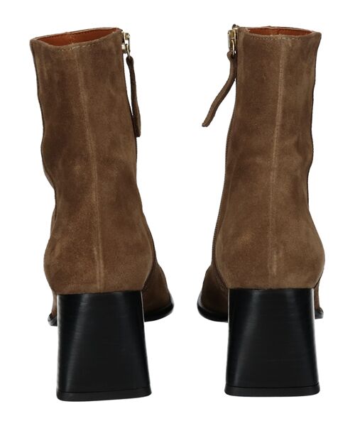 INTER-CHAUSSURES / インター ショシュール ブーツ（ショート丈） | 【ANGEL ALARCON】フレアヒールセンターシームショートブーツ | 詳細24