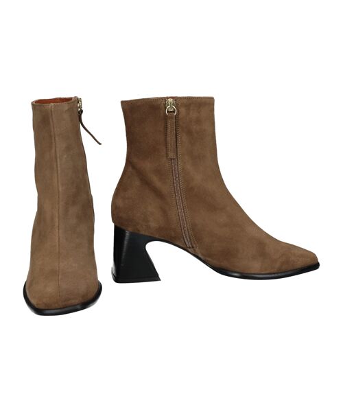 INTER-CHAUSSURES / インター ショシュール ブーツ（ショート丈） | 【ANGEL ALARCON】フレアヒールセンターシームショートブーツ | 詳細27