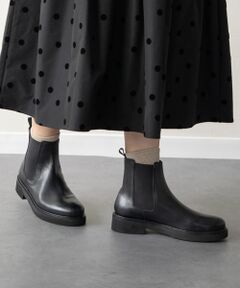 INTER-CHAUSSURES / インター ショシュール ブーツ（ショート丈） | 【PASCUCCI】ラウンドトウサイドゴアブーツ