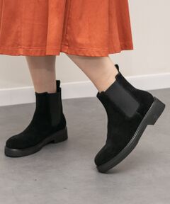 INTER-CHAUSSURES / インター ショシュール ブーツ（ショート丈） | 【PASCUCCI】ラウンドトウサイドゴアブーツ