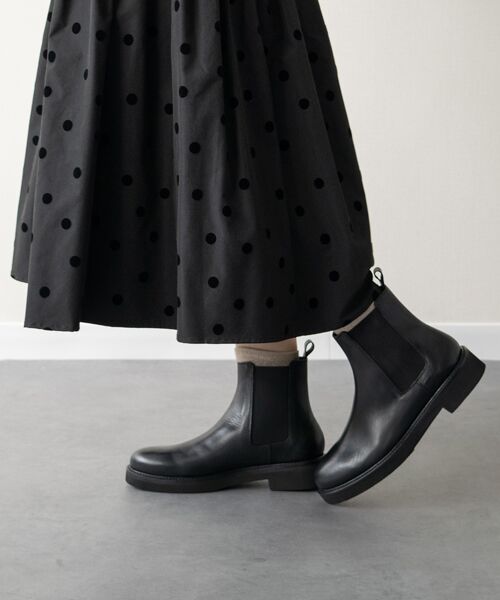 INTER-CHAUSSURES / インター ショシュール ブーツ（ショート丈） | 【PASCUCCI】ラウンドトウサイドゴアブーツ | 詳細8