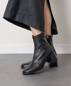 INTER-CHAUSSURES / インター ショシュール ブーツ（ショート丈） | 【ANGEL ALARCON】ラウンドトウベーシックショートブーツ