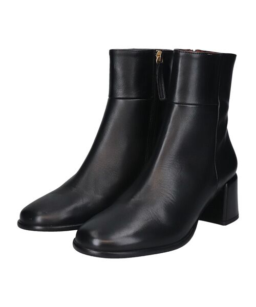 INTER-CHAUSSURES / インター ショシュール ブーツ（ショート丈） | 【ANGEL ALARCON】ラウンドトウベーシックショートブーツ | 詳細1