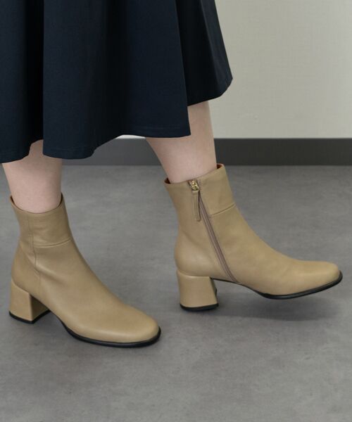 INTER-CHAUSSURES / インター ショシュール ブーツ（ショート丈） | 【ANGEL ALARCON】ラウンドトウベーシックショートブーツ | 詳細20