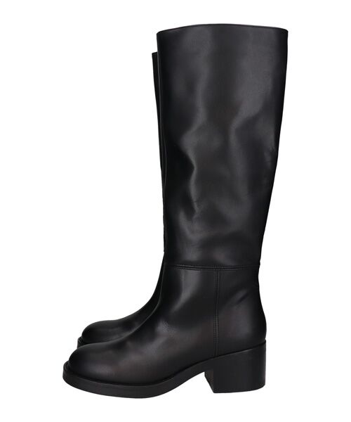 INTER-CHAUSSURES / インター ショシュール ブーツ（ロング丈） | 【ANGEL ALARCON】ラウンドトウローヒールロングブーツ | 詳細2