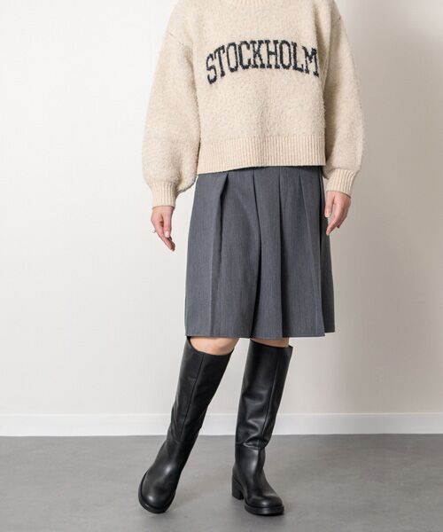 INTER-CHAUSSURES / インター ショシュール ブーツ（ロング丈） | 【ANGEL ALARCON】ラウンドトウローヒールロングブーツ | 詳細7