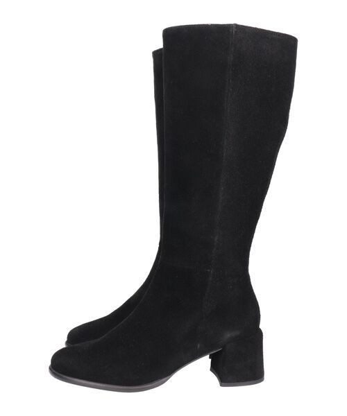 INTER-CHAUSSURES / インター ショシュール ブーツ（ロング丈） | 【ANGEL ALARCON】ラウンドトウチャンキーヒールロングブーツ | 詳細2