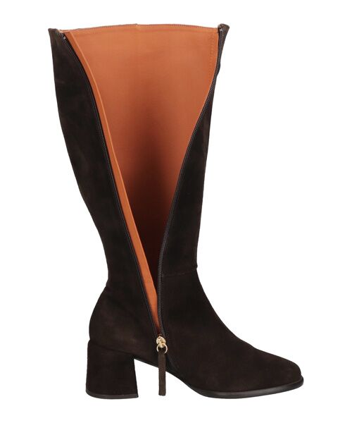 INTER-CHAUSSURES / インター ショシュール ブーツ（ロング丈） | 【ANGEL ALARCON】ラウンドトウチャンキーヒールロングブーツ | 詳細15