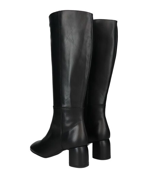 INTER-CHAUSSURES / インター ショシュール ブーツ(ロング丈) | 【ANGEL ALARCON】オブリークトウミドルヒールロングブーツ | 詳細3