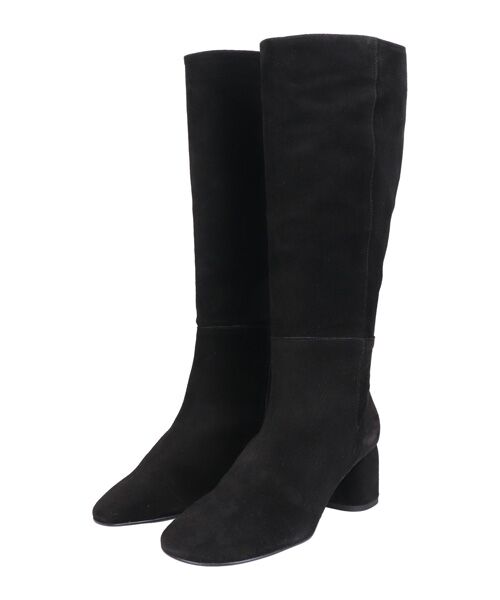 INTER-CHAUSSURES / インター ショシュール ブーツ(ロング丈) | 【ANGEL ALARCON】オブリークトウミドルヒールロングブーツ | 詳細9