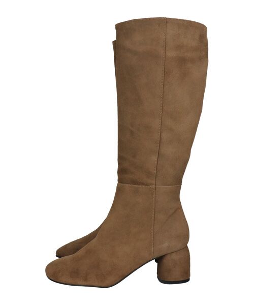 INTER-CHAUSSURES / インター ショシュール ブーツ(ロング丈) | 【ANGEL ALARCON】オブリークトウミドルヒールロングブーツ | 詳細19