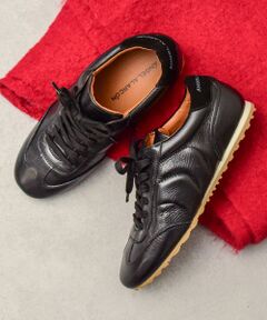 INTER-CHAUSSURES / インター ショシュール スニーカー | 【ANGEL ALARCON】レースアップフラットレザースニーカー