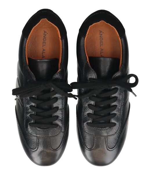 INTER-CHAUSSURES / インター ショシュール スニーカー | 【ANGEL ALARCON】レースアップフラットレザースニーカー | 詳細5