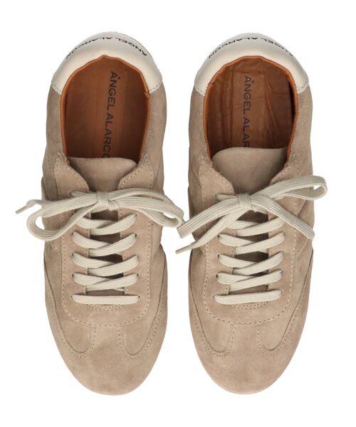 INTER-CHAUSSURES / インター ショシュール スニーカー | 【ANGEL ALARCON】レースアップフラットレザースニーカー | 詳細14