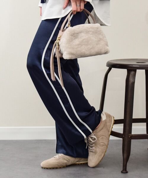 INTER-CHAUSSURES / インター ショシュール スニーカー | 【ANGEL ALARCON】レースアップフラットレザースニーカー | 詳細17