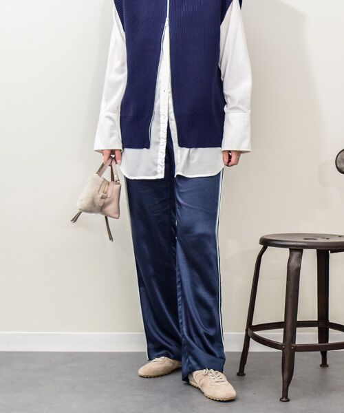 INTER-CHAUSSURES / インター ショシュール スニーカー | 【ANGEL ALARCON】レースアップフラットレザースニーカー | 詳細18