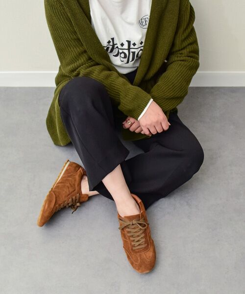 INTER-CHAUSSURES / インター ショシュール スニーカー | 【ANGEL ALARCON】レースアップフラットレザースニーカー | 詳細26