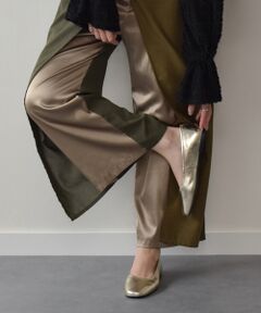 INTER-CHAUSSURES / インター ショシュール バレエシューズ | 【VAGABOND】メタリックレザーバレエシューズ