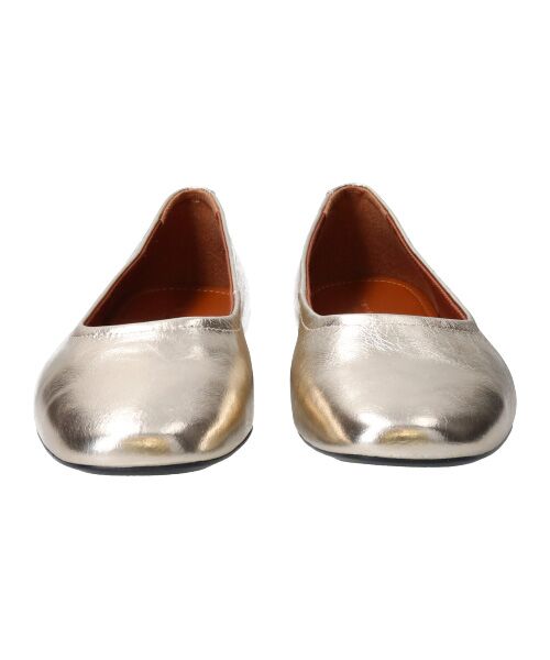INTER-CHAUSSURES / インター ショシュール バレエシューズ | 【VAGABOND】メタリックレザーバレエシューズ | 詳細1