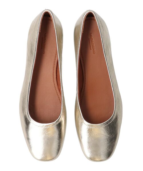 INTER-CHAUSSURES / インター ショシュール バレエシューズ | 【VAGABOND】メタリックレザーバレエシューズ | 詳細5