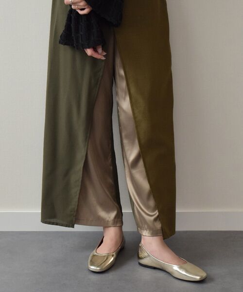 INTER-CHAUSSURES / インター ショシュール バレエシューズ | 【VAGABOND】メタリックレザーバレエシューズ | 詳細10