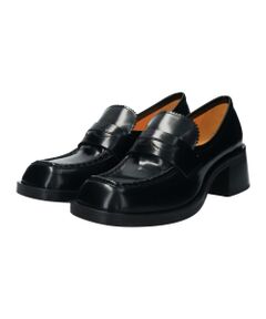 INTER-CHAUSSURES / インター ショシュール ビジネス・ドレスシューズ | 【mara bini】スクエアトウヒールアップローファー