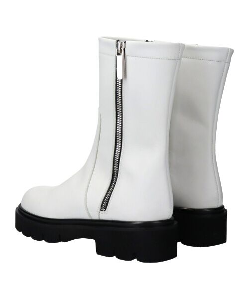 INTER-CHAUSSURES / インター ショシュール ブーツ（ショート丈） | 【EMILE】タンクソールダブルジップショートブーツ | 詳細13