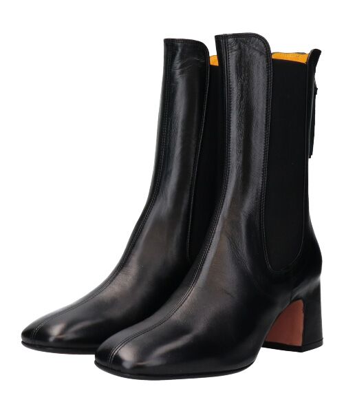 INTER-CHAUSSURES / インター ショシュール ブーツ（ショート丈） | 【mara bini】カバードヒールサイドゴアブーツ | 詳細2