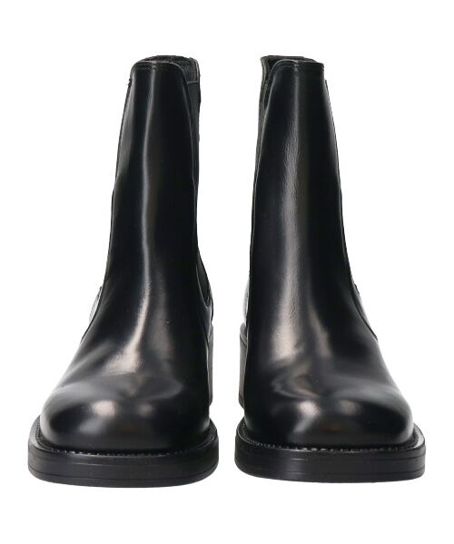 INTER-CHAUSSURES / インター ショシュール ブーツ（ショート丈） | 【MARITAN】スクエアトウサイドゴアショートブーツ | 詳細1