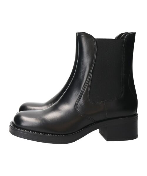 INTER-CHAUSSURES / インター ショシュール ブーツ（ショート丈） | 【MARITAN】スクエアトウサイドゴアショートブーツ | 詳細2