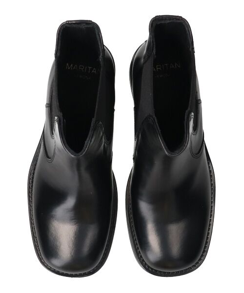 INTER-CHAUSSURES / インター ショシュール ブーツ（ショート丈） | 【MARITAN】スクエアトウサイドゴアショートブーツ | 詳細5