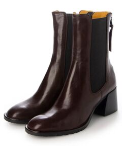 INTER-CHAUSSURES / インター ショシュール ブーツ（ショート丈） | 【mara bini】バックジップサイドゴアブーツ