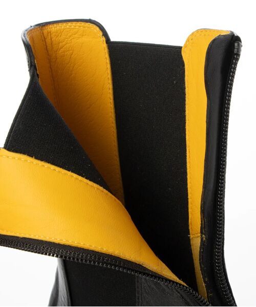 INTER-CHAUSSURES / インター ショシュール ブーツ（ショート丈） | 【mara bini】バックジップサイドゴアブーツ | 詳細5